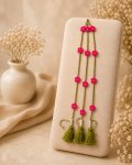 Gulbahar Red & Light Green