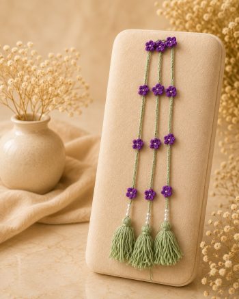 Gulbahar Purple & Green
