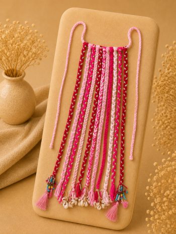 Jahanara - Red & pink