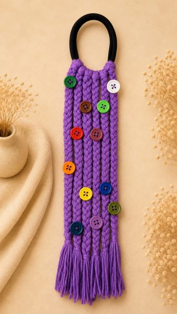 Little Joy - Purple & Buttons